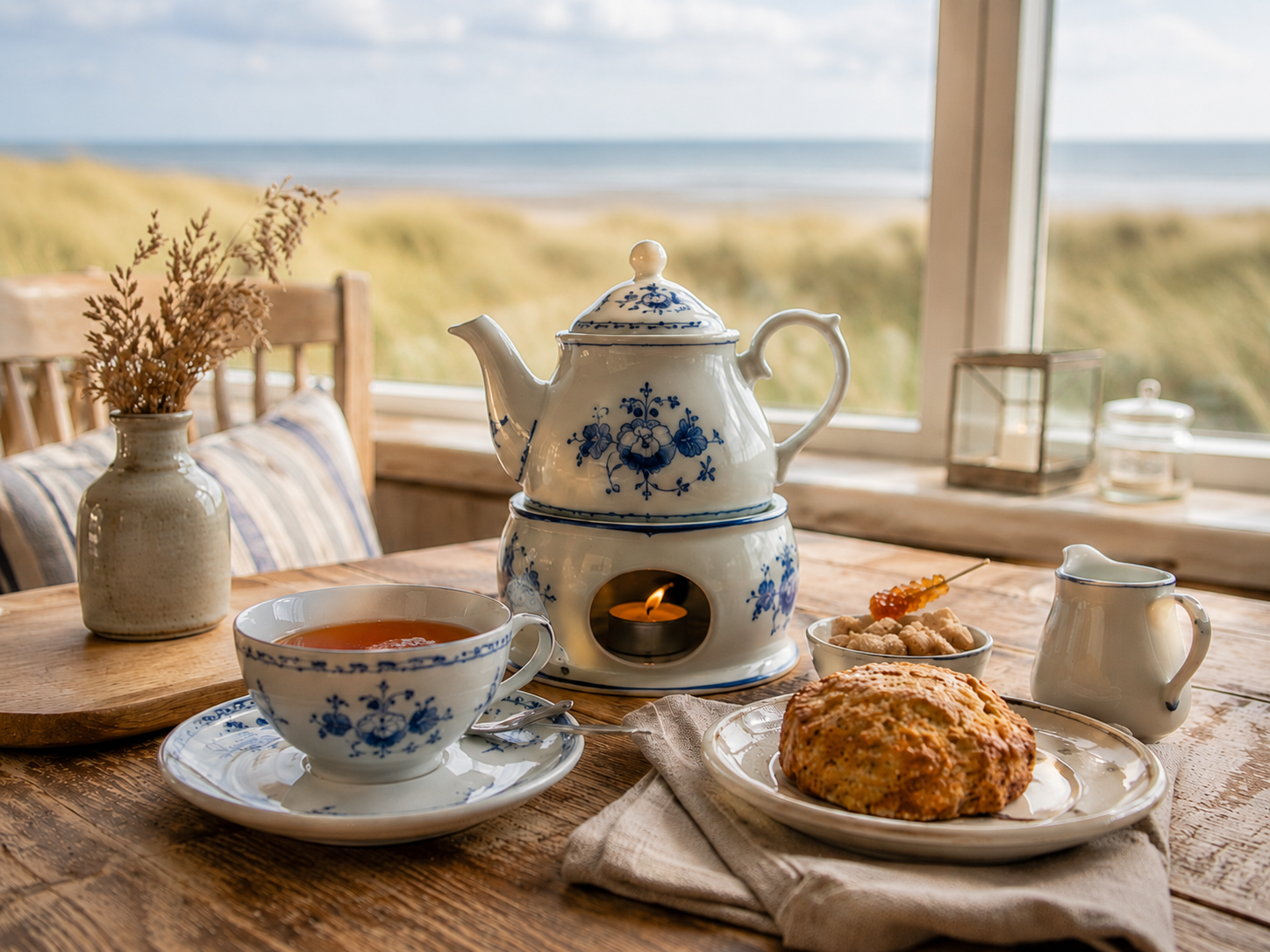 Friesentee auf Amrum: Kluntje, Wulkje und die Teetied